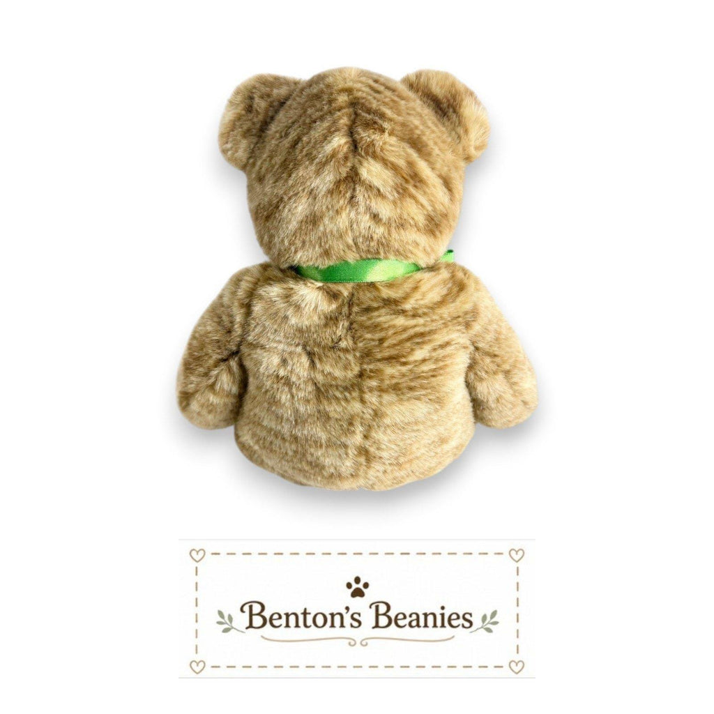 Billionaire the Bear Ty Beanie Buddy | Fortune Friend | Mint Heart Tag