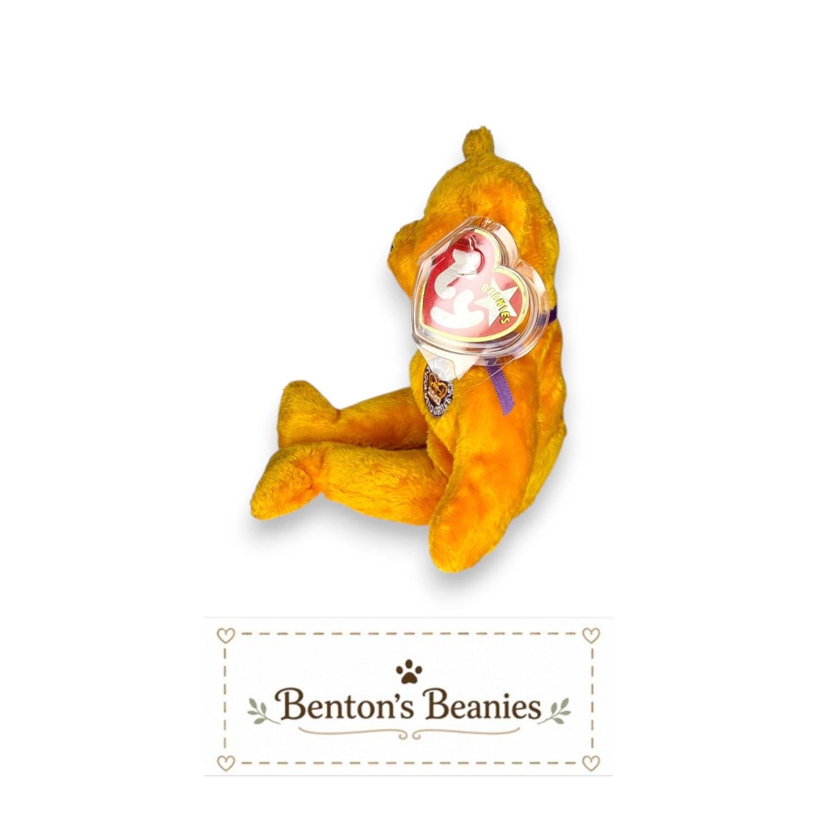 Celebrations the Bear TY Beanie Baby | Mint Heart & Tush Tag