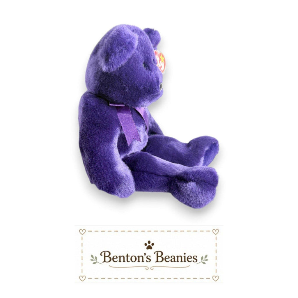 Princess the Bear Ty Beanie Buddy | Royal Treasure | Mint Heart Tag