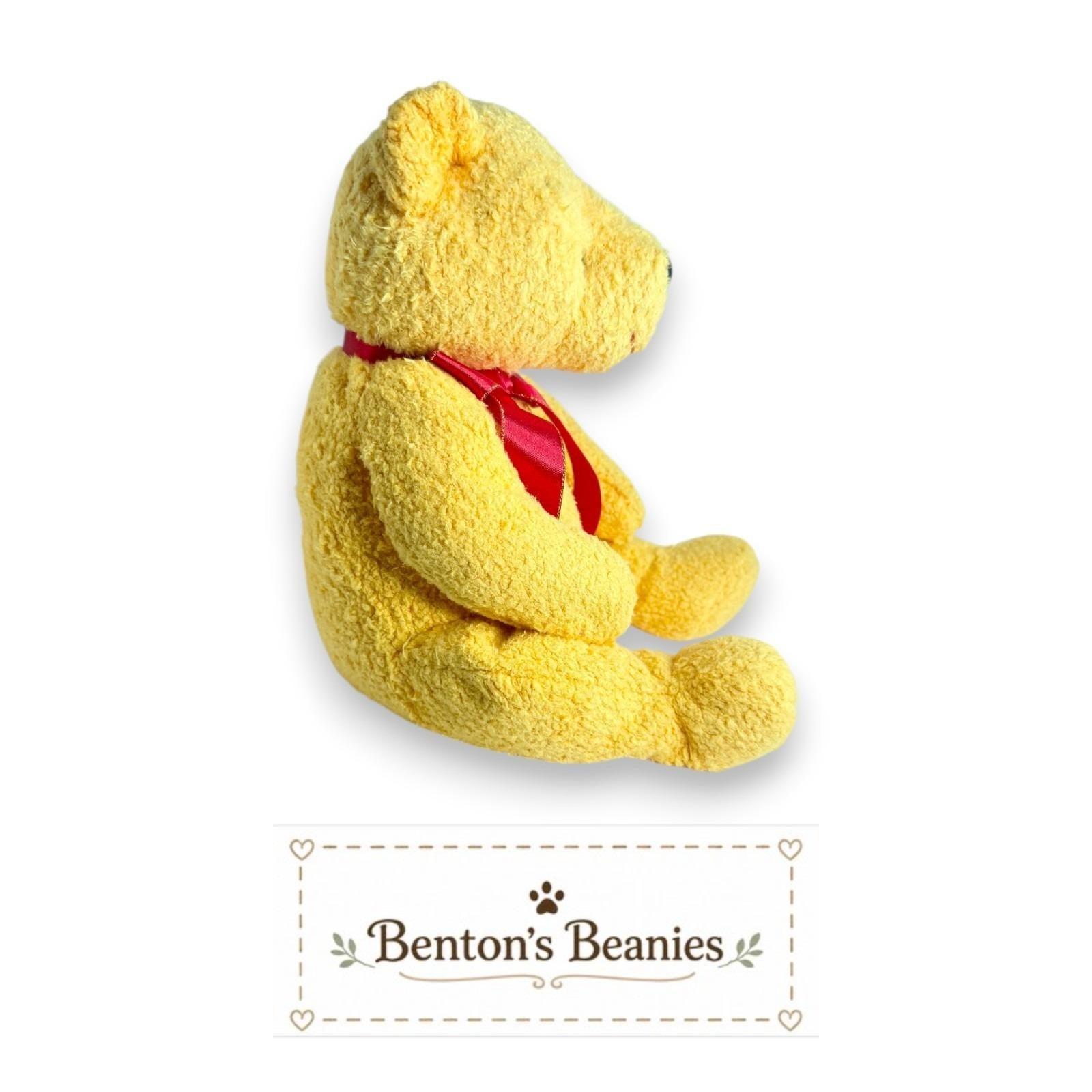 Poopsie the Bear Ty Beanie Buddy | Golden Glow | Mint Heart Tag