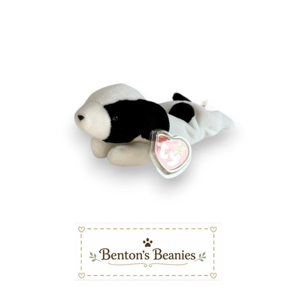 Spot the Dog TY Beanie Baby | Mint Heart & Tush Tag