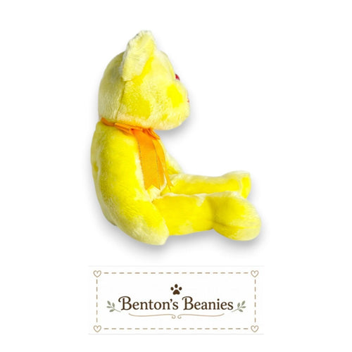 Bunga Raya the Bear Ty Beanie Buddy | Blooming Beauty | Mint Heart Tag