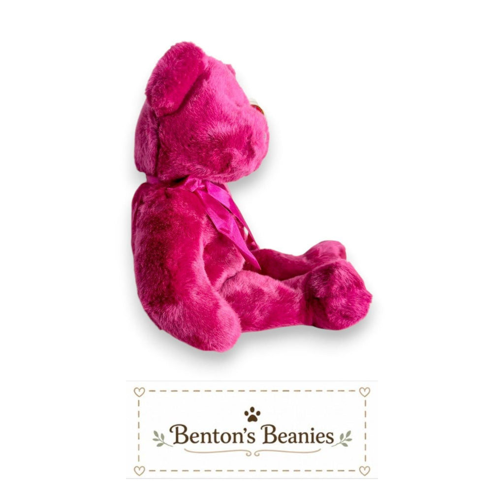 Valentina the Bear Ty Beanie Buddy | Sweetheart Keepsake | Mint Heart Tag
