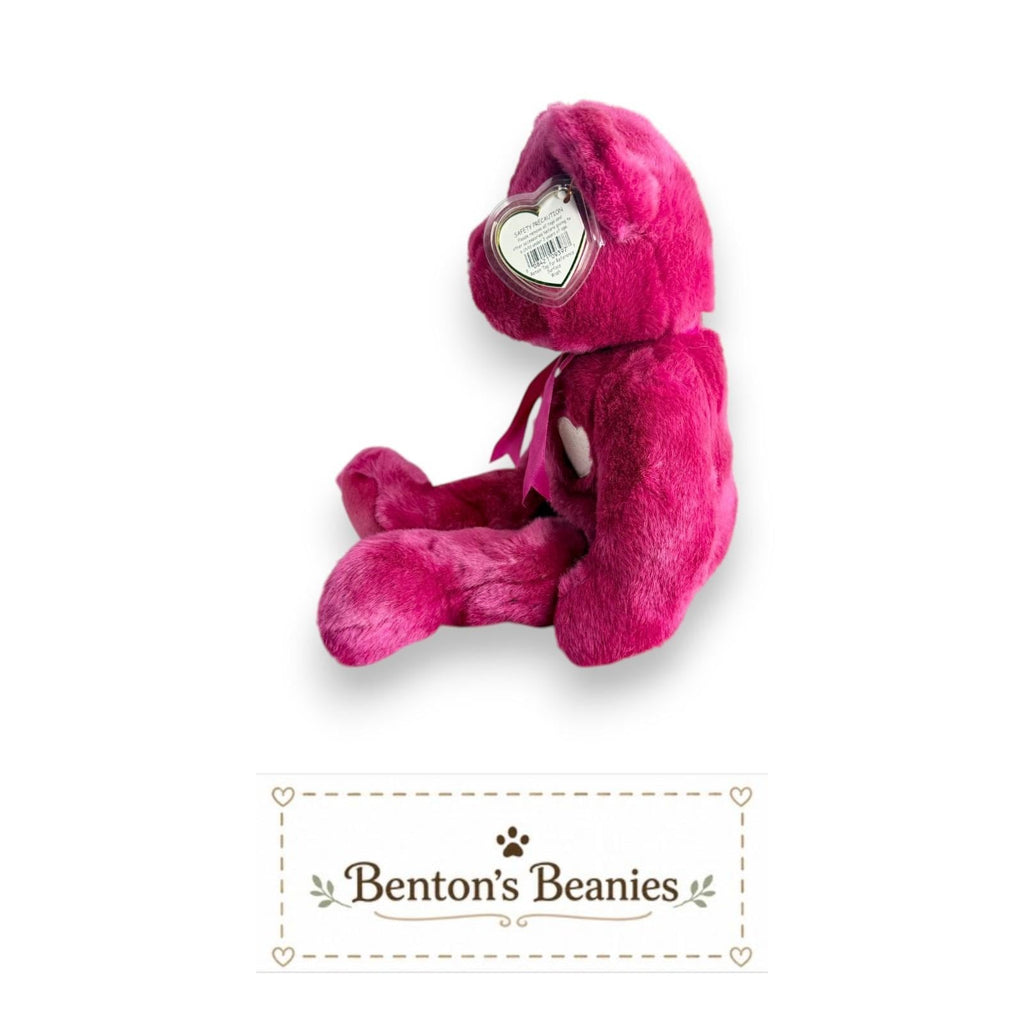 Valentina the Bear Ty Beanie Buddy | Sweetheart Keepsake | Mint Heart Tag