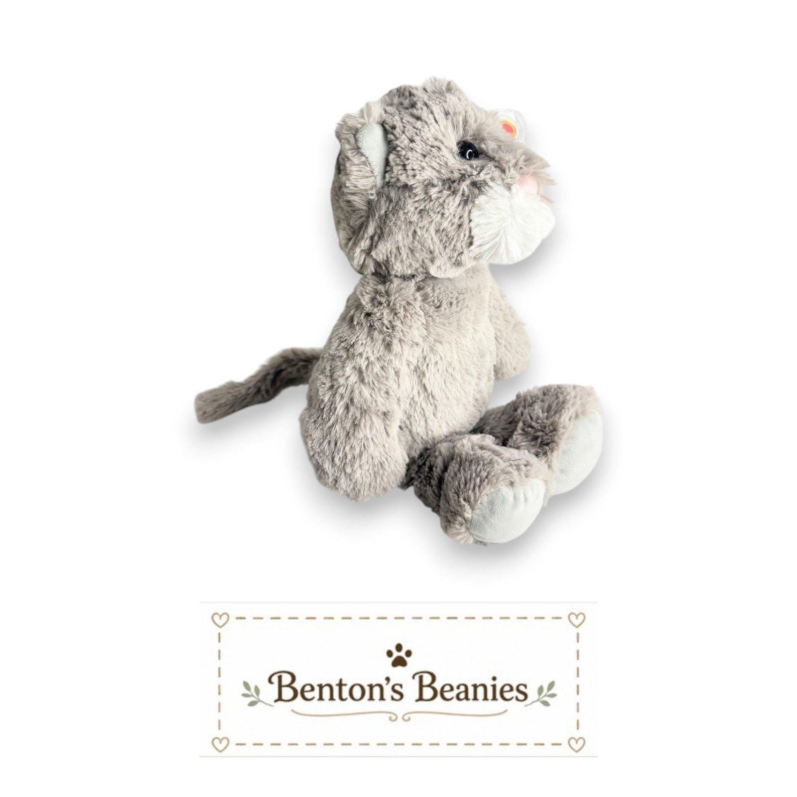 Kit the Kitty Ty Attic Treasures | Cozy Windowsill Cat | Mint Heart Tag