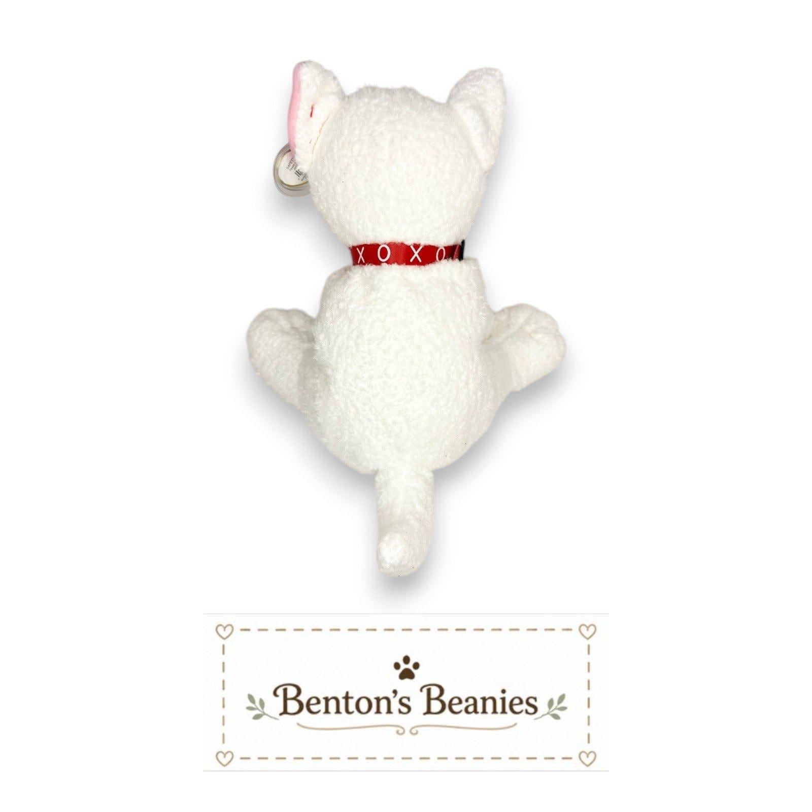 Cupid the Dog Ty Beanie Buddy | Loyal Little Heart | Mint Heart Tag