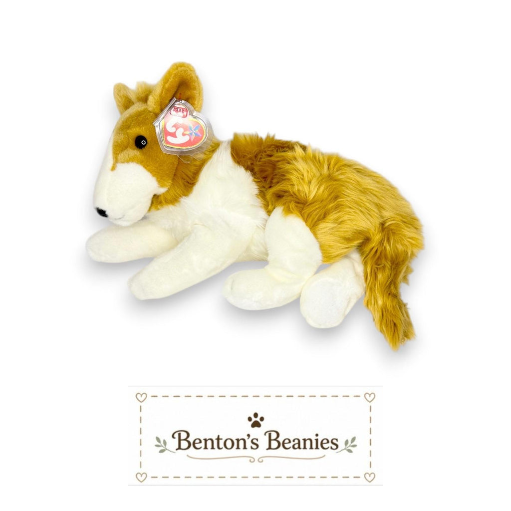 Cassie the Collie Ty Beanie Buddy | Faithful Friend | Mint Heart Tag