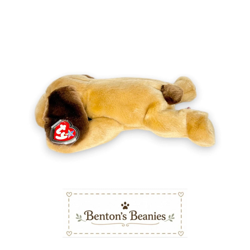 Bones the Dog Ty Beanie Buddy | Best Friend Forever | Mint Heart Tag