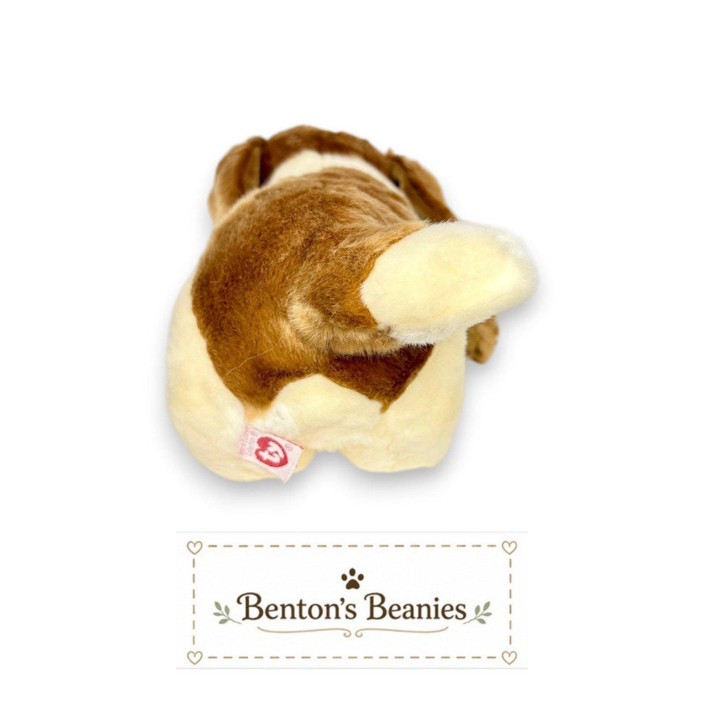 Tracker the Dog Ty Beanie Buddy | Long-Eared Loyalist | Mint Heart Tag