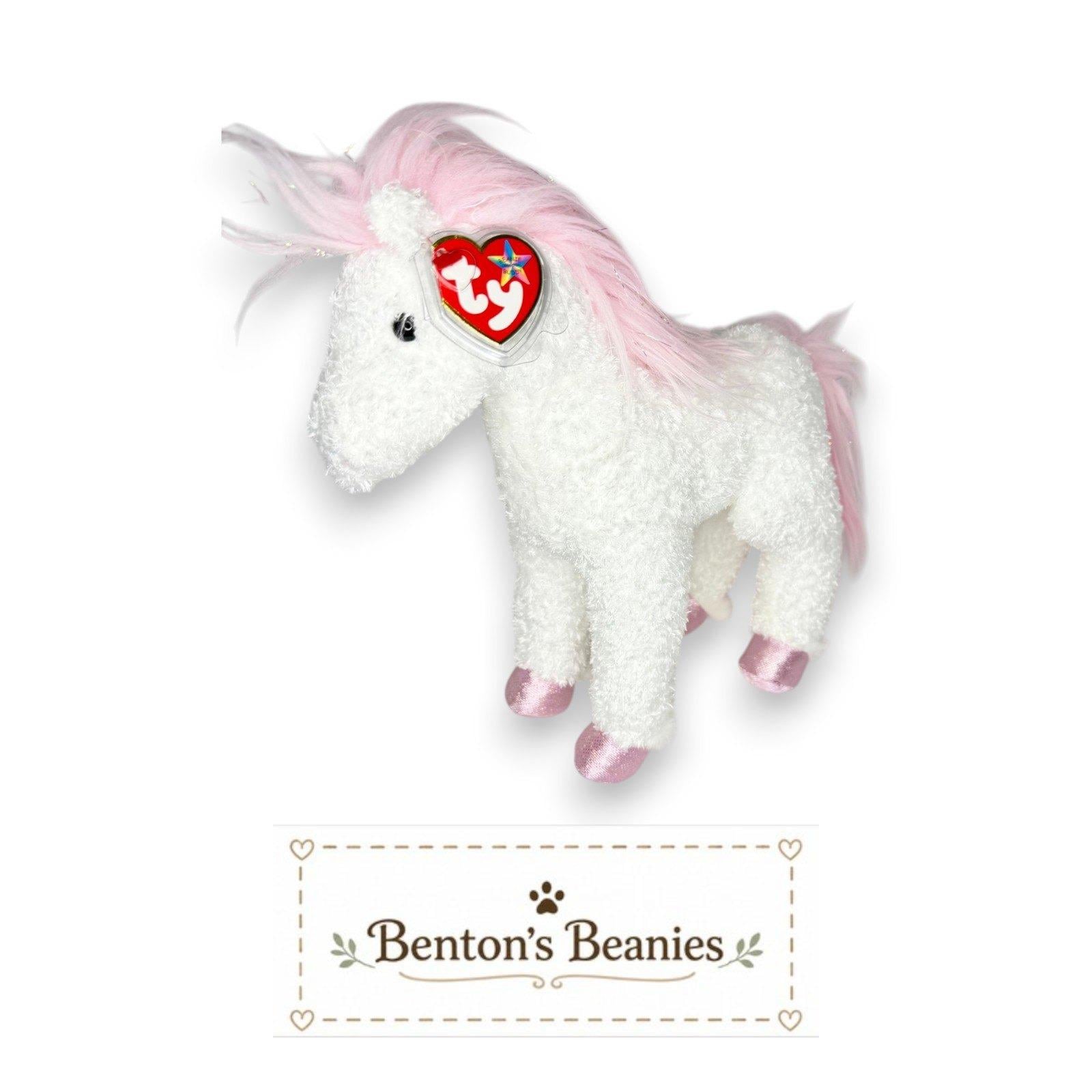 Avalon the Unicorn Ty Beanie Buddy | Enchanted Dreamer | Mint Heart Tag
