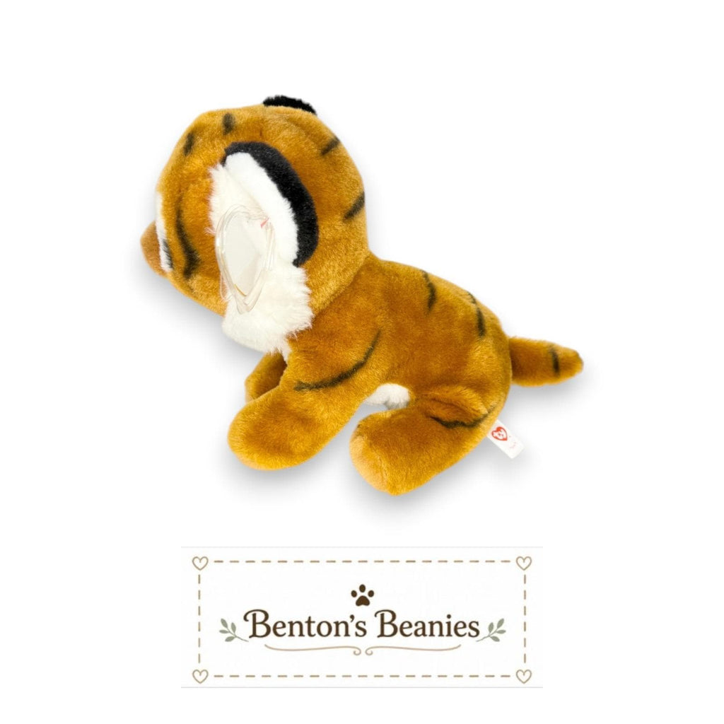 Tiggs the Tiger Ty Classic | Gentle Jungle Friend | Mint Heart Tag