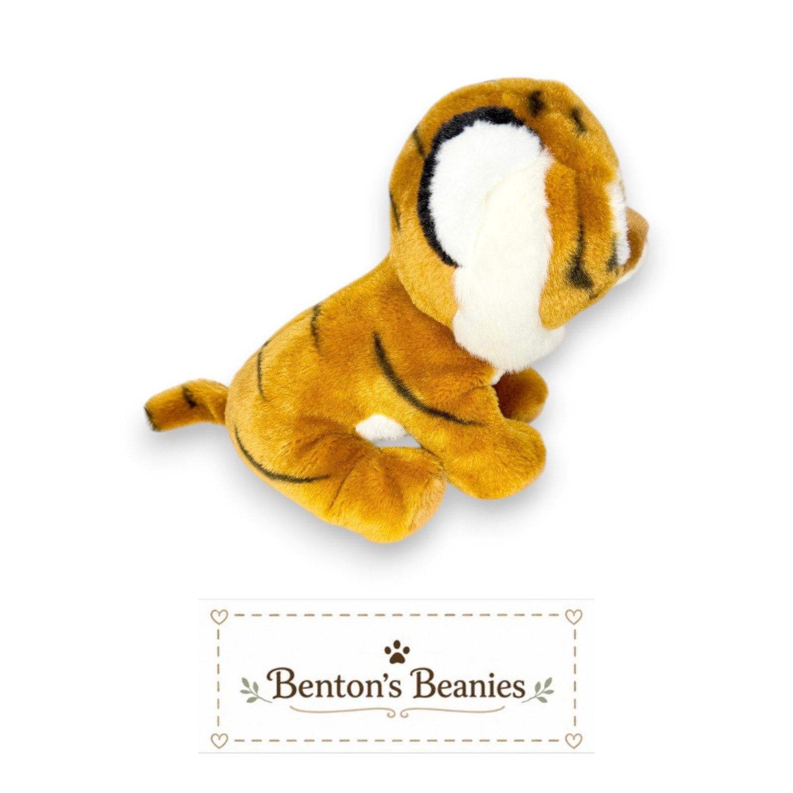 Tiggs the Tiger Ty Classic | Gentle Jungle Friend | Mint Heart Tag