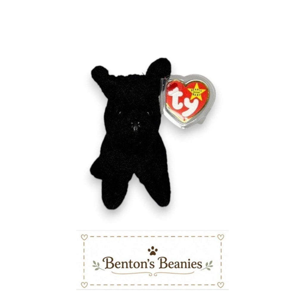 Scottie the Terrier TY Beanie Baby | Mint Heart & Tush Tag