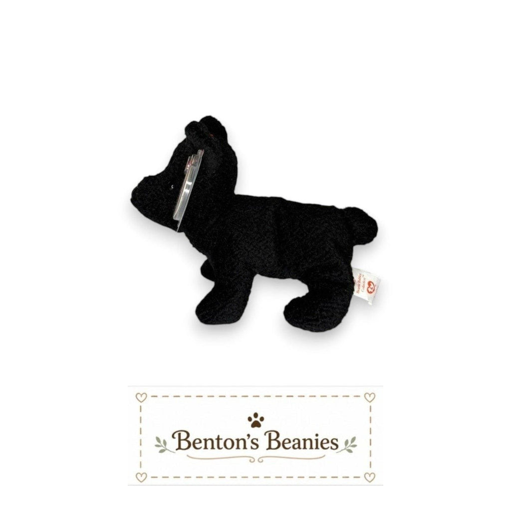 Scottie the Terrier TY Beanie Baby | Mint Heart & Tush Tag