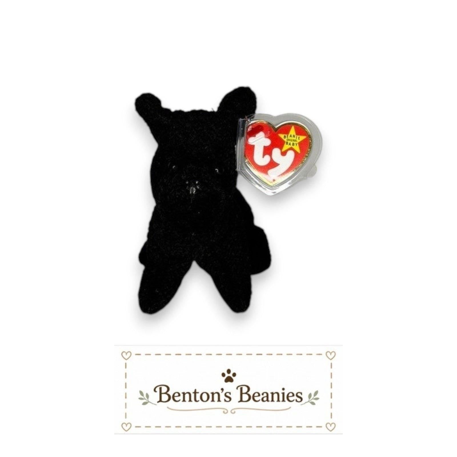 Scottie the Terrier TY Beanie Baby | Mint Heart & Tush Tag
