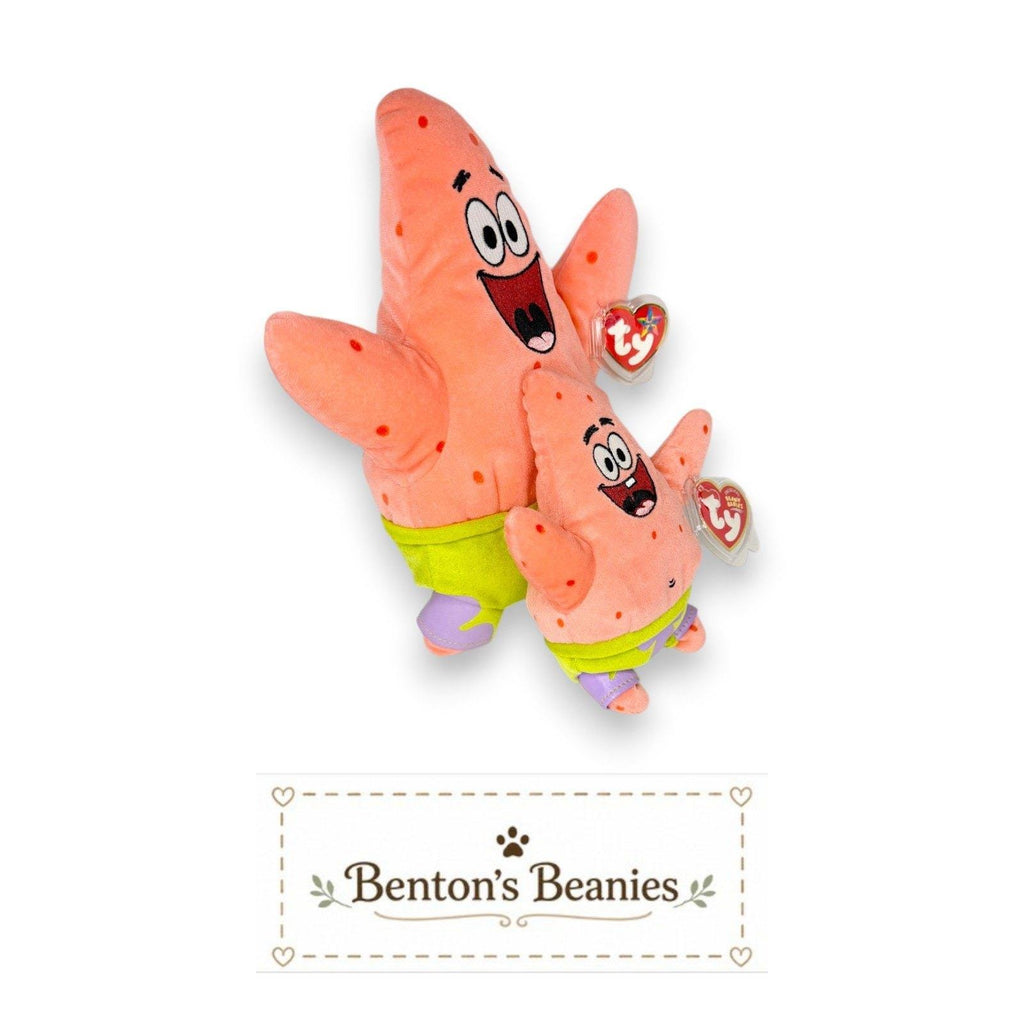 Patrick Star Ty Beanie Baby & Buddy | Bikini Bottom Bestie | See Tag Photos