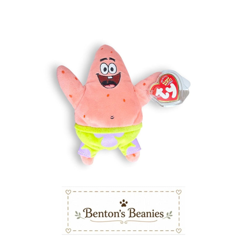 Patrick Star Ty Beanie Baby & Buddy | Bikini Bottom Bestie | See Tag Photos