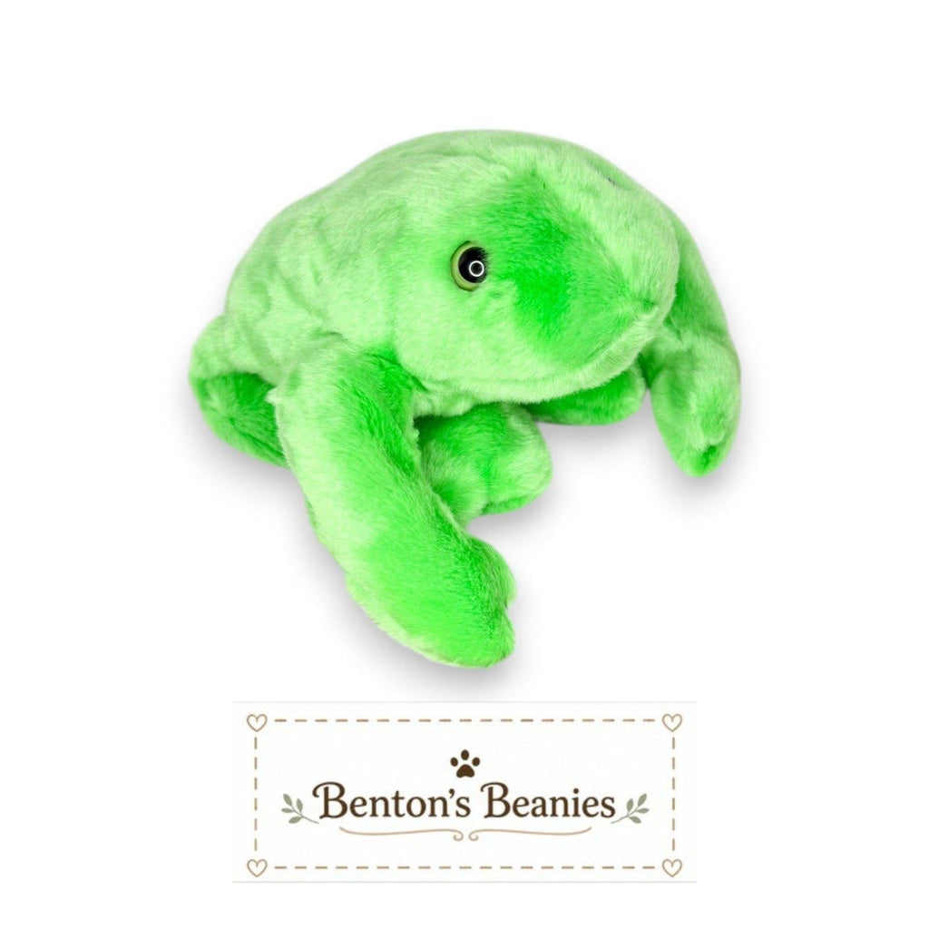 Legs the Frog Ty Beanie Buddy | Lily Pad Leaper | Mint Heart Tag