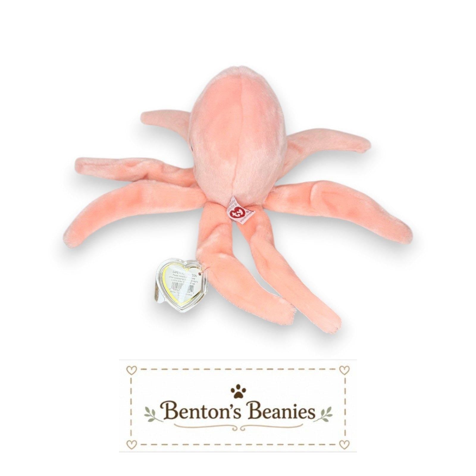 Inky the Octopus Ty Beanie Buddy | Ocean Daydreamer | Mint Heart Tag