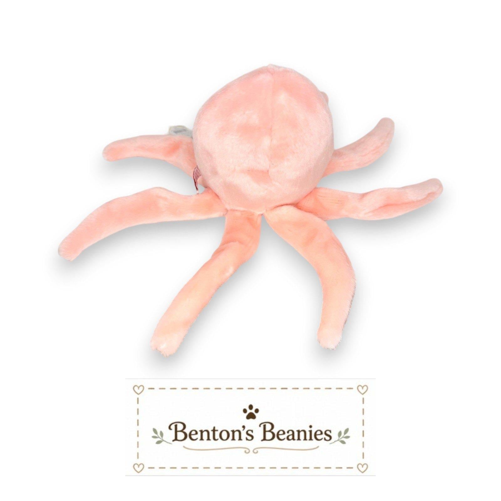 Inky the Octopus Ty Beanie Buddy | Ocean Daydreamer | Mint Heart Tag