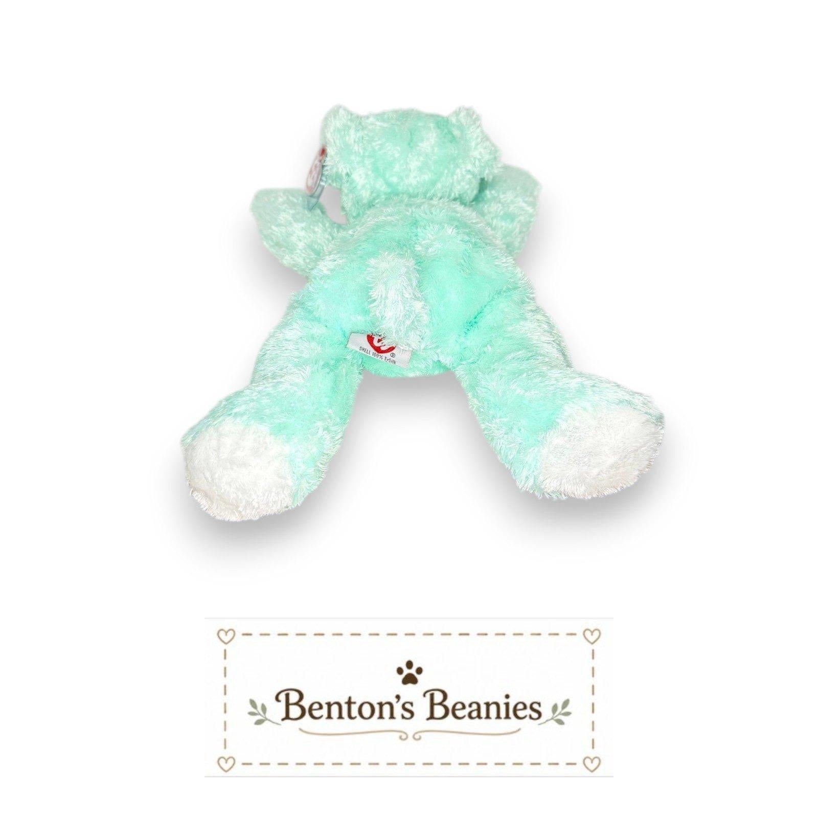 Cuddlepup the Dog Ty Baby W/ Rattle | Tiny First Friend | Mint Heart Tag