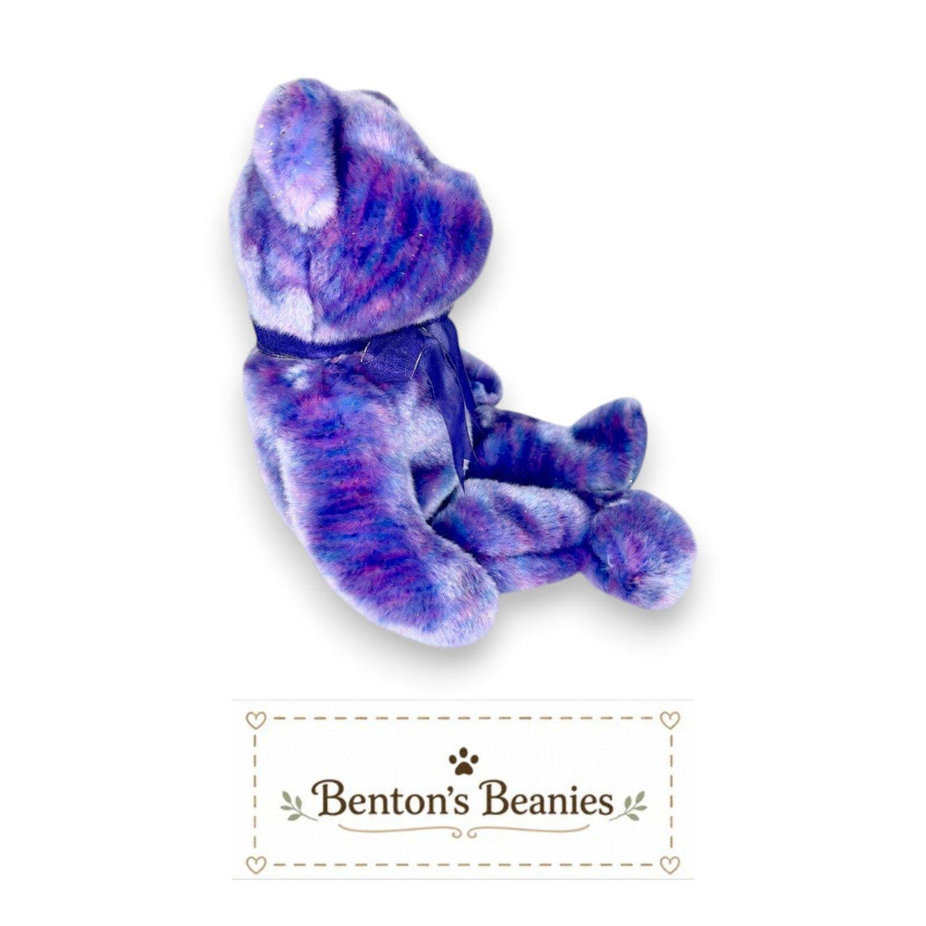 Clubby IV the Bear Ty Beanie Buddy | Twilight Treasure | Mint Heart Tag