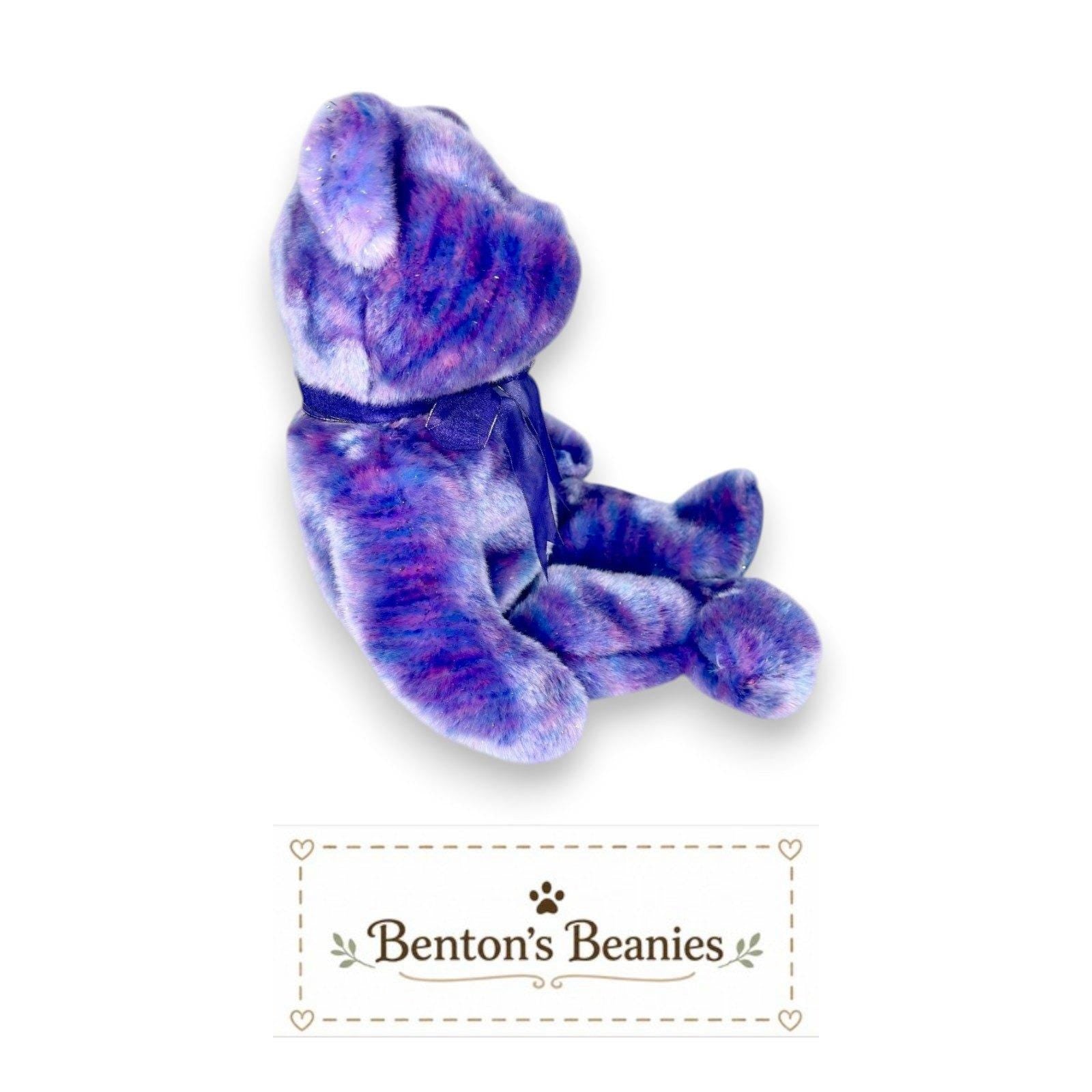 Clubby IV the Bear Ty Beanie Buddy | Twilight Treasure | Mint Heart Tag