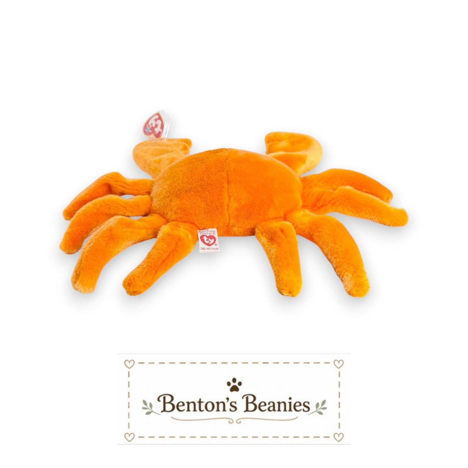 Digger the Crab TY Beanie Buddies | Mint Heart & Tush Tags