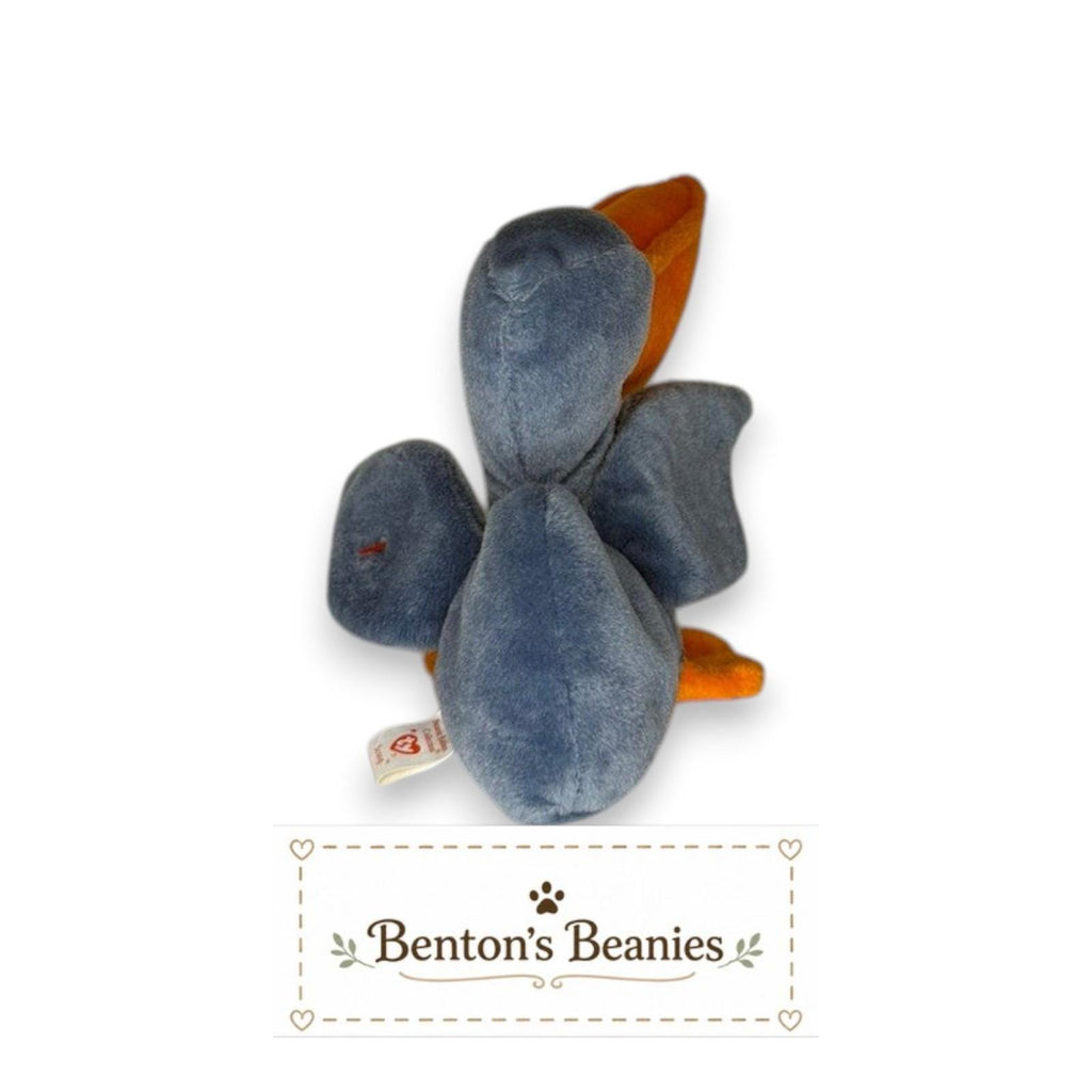 Scoop the Pelican TY Beanie Baby | Mint Heart & Tush Tag