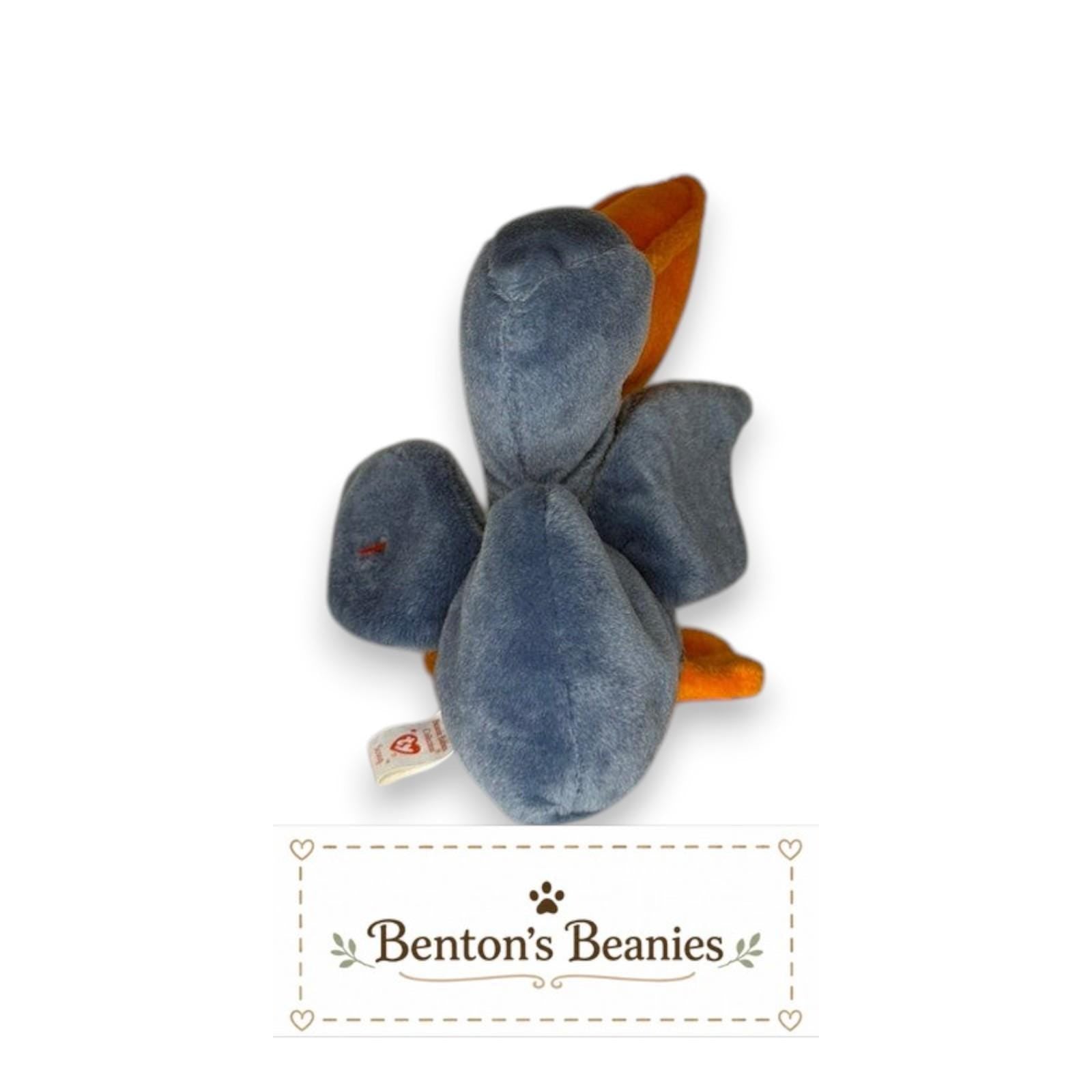 Scoop the Pelican TY Beanie Baby | Mint Heart & Tush Tag