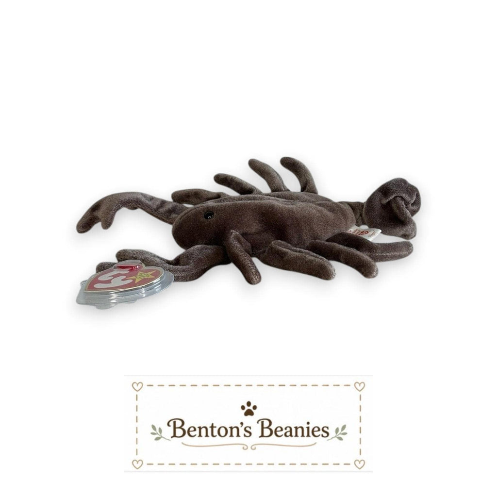 Stinger the Scorpion TY Beanie Baby | Mint Heart & Tush Tag