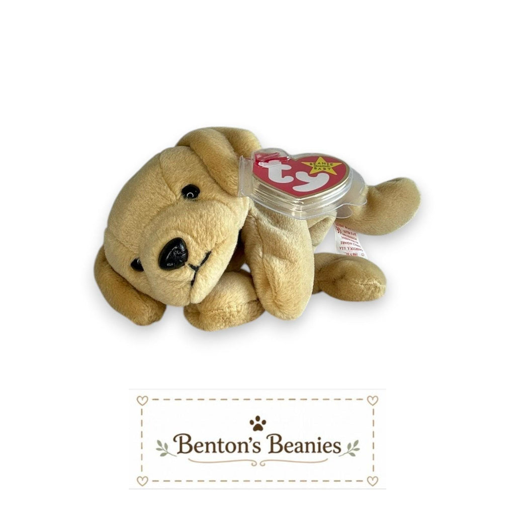 Fetch the Dog Ty Beanie Baby | Loyal Little Companion | Mint Heart Tag