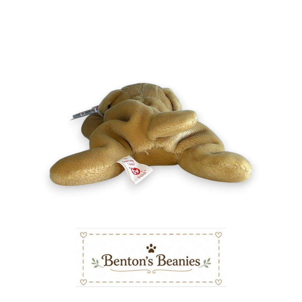 Fetch the Dog Ty Beanie Baby | Loyal Little Companion | Mint Heart Tag