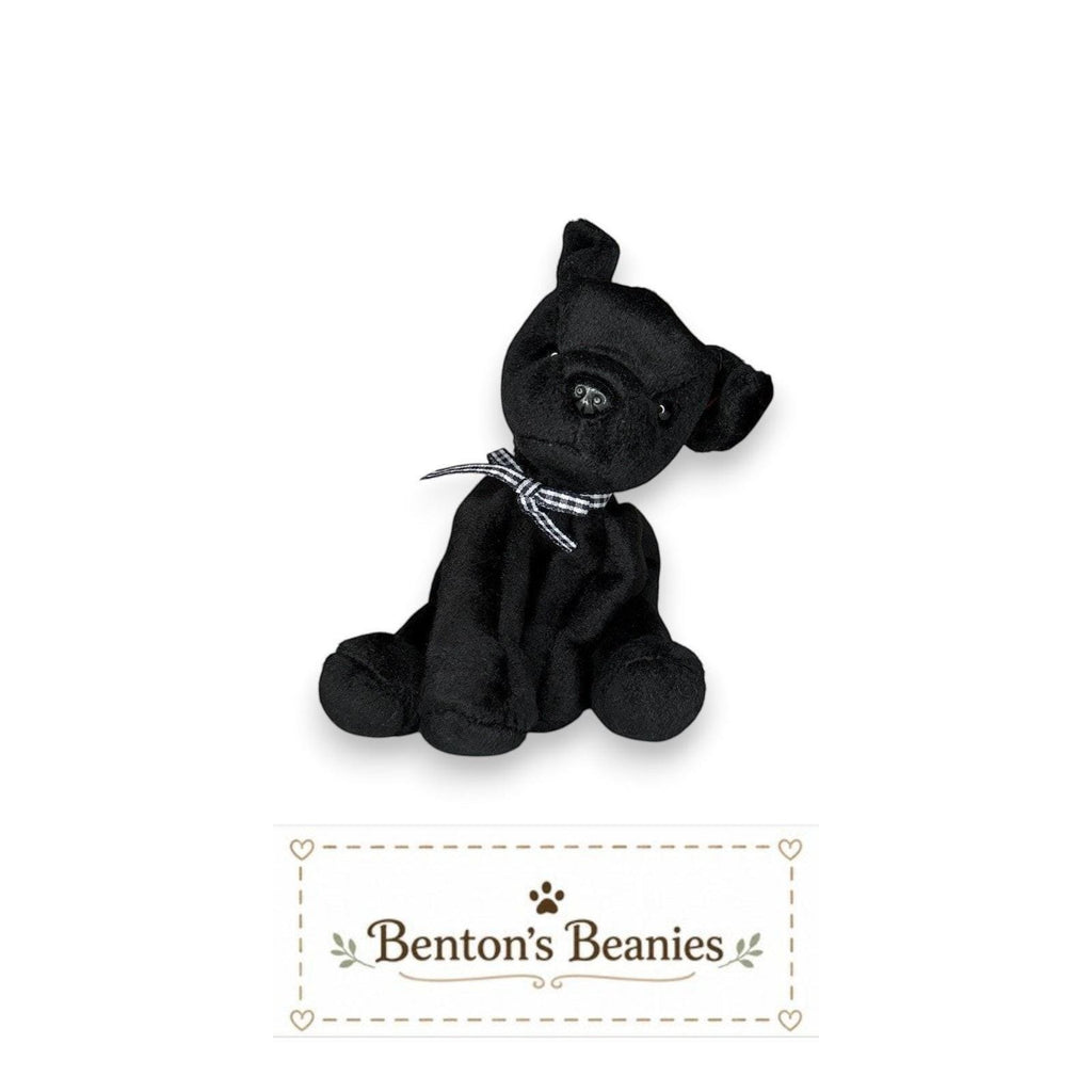 Luke the Dog Ty Beanie Baby | Playful Little Puppers | Mint Heart Tag