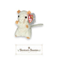 Cheezer the Mouse Ty Beanie Baby | Tiny Snack Seeker | Mint Heart Tag