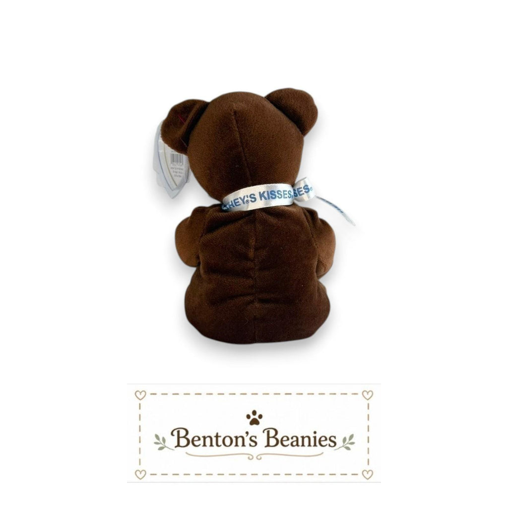Cocoa Bean the Bear TY Beanie Baby | Mint Heart & Tush Tag