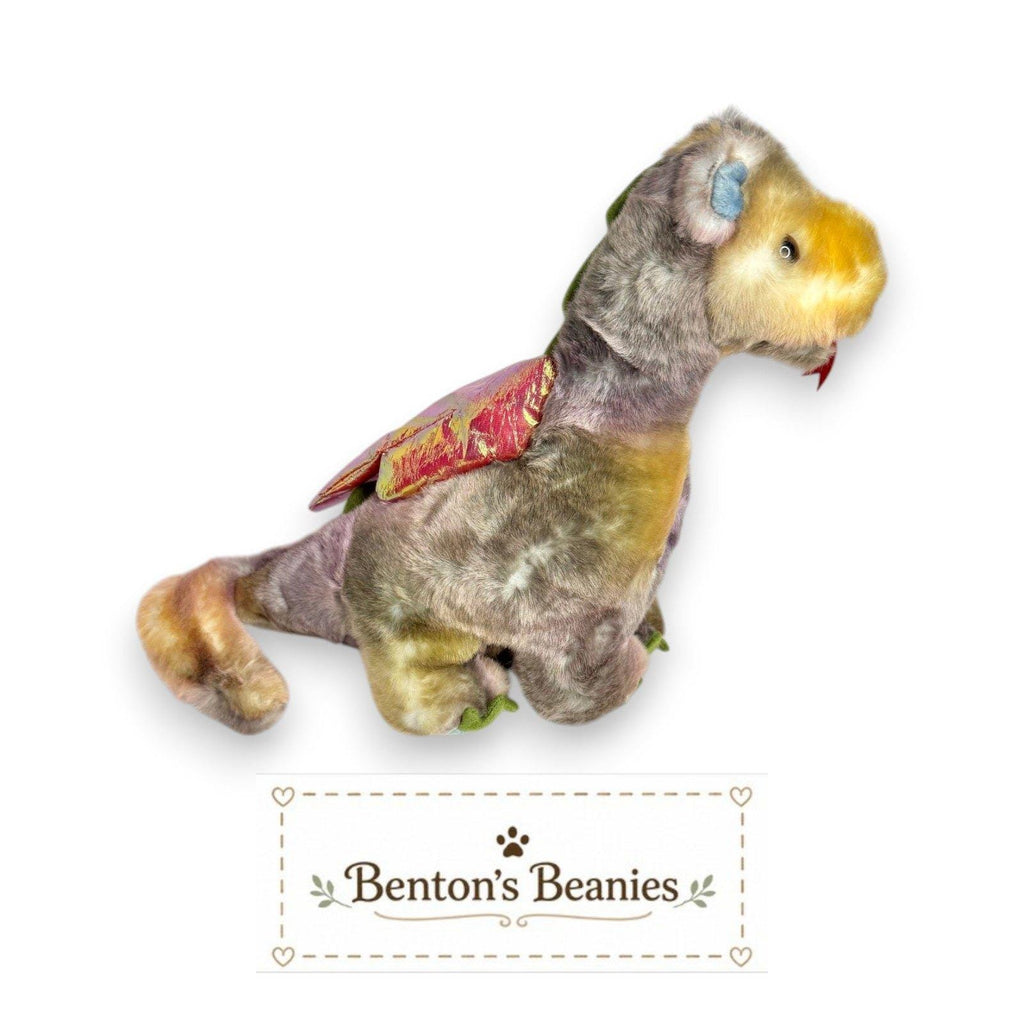 Scorch the Dragon TY Beanie Buddies | Mint Heart & Tush Tags