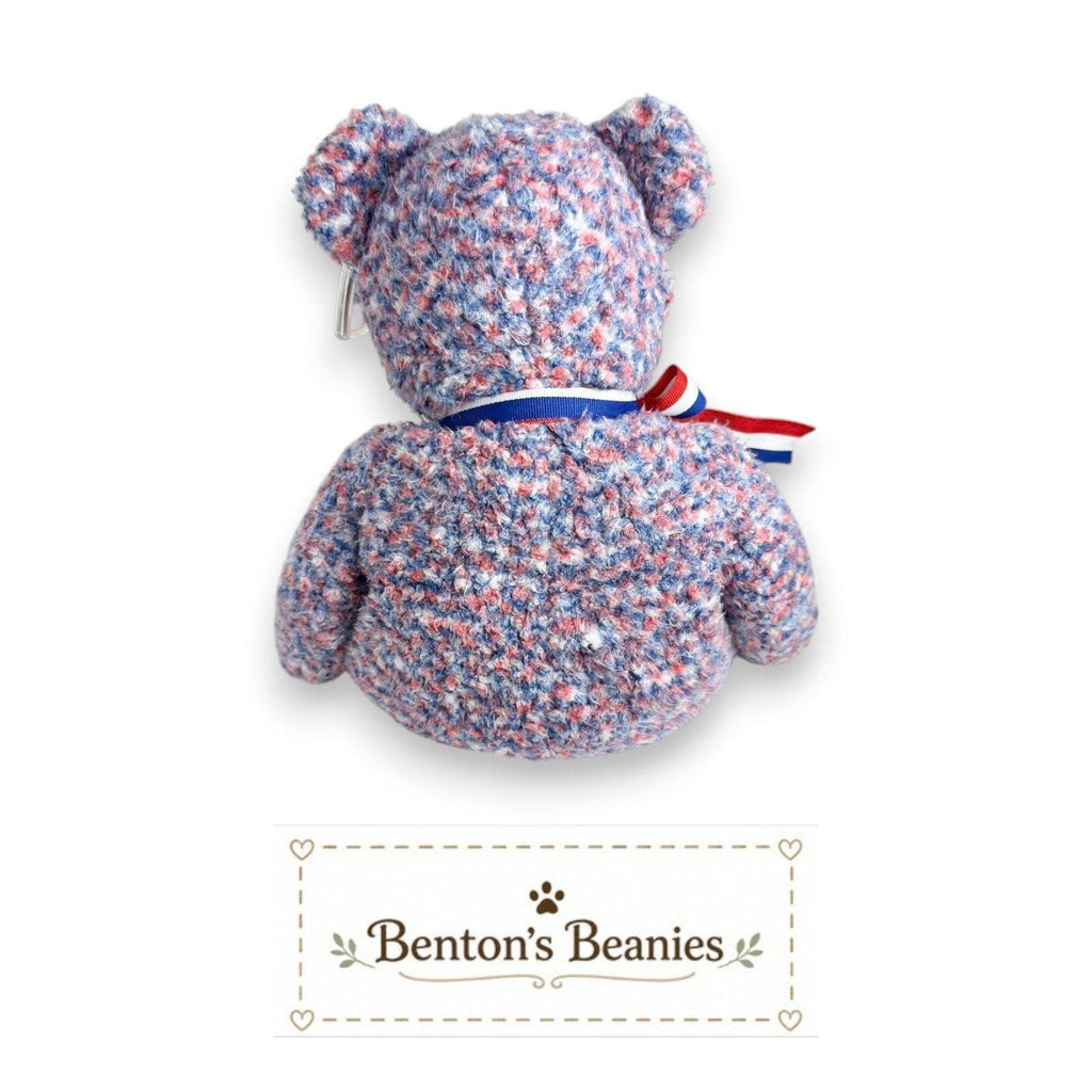USA the Bear TY Beanie Buddies | Mint Heart & Tush Tags