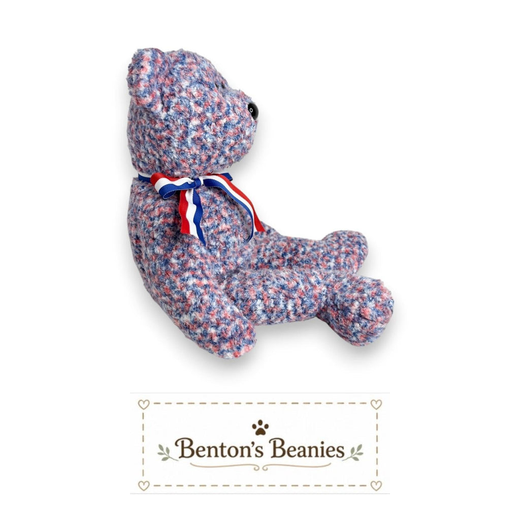 USA the Bear TY Beanie Buddies | Mint Heart & Tush Tags