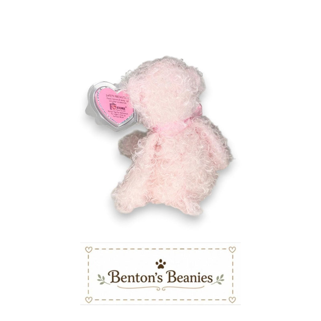 Delights the Bear Ty Pinky | Sweet Pink Daydreamer | Mint Heart Tag