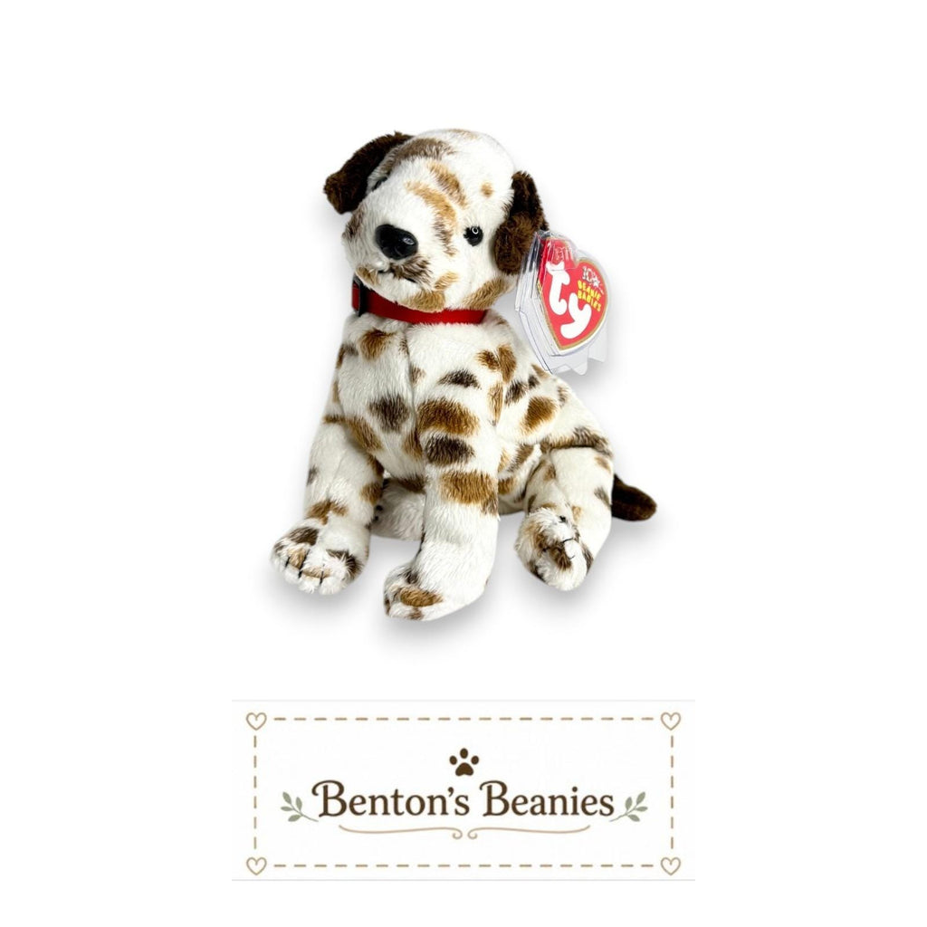 Bo the Dog TY Beanie Baby | Mint Heart & Tush Tags