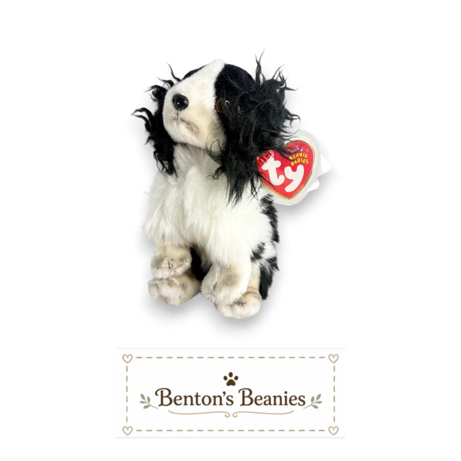 Frolic the Dog TY Beanie Babies | Mint Heart & Tush Tags