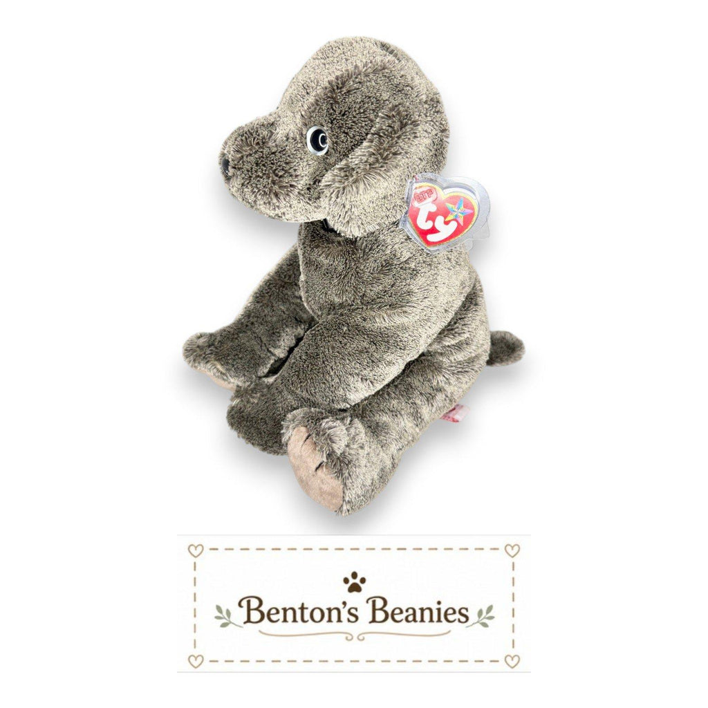 Frisbee the Dog TY Beanie Buddies | Mint Heart & Tush Tags