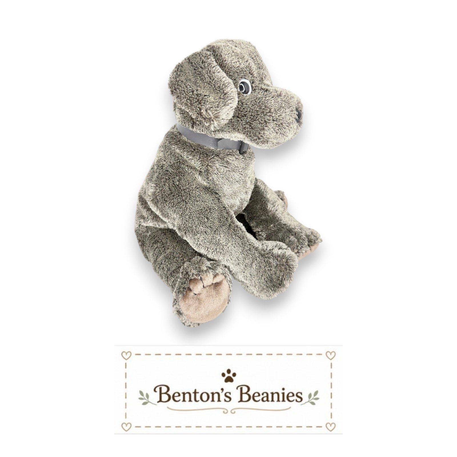 Frisbee the Dog TY Beanie Buddies | Mint Heart & Tush Tags