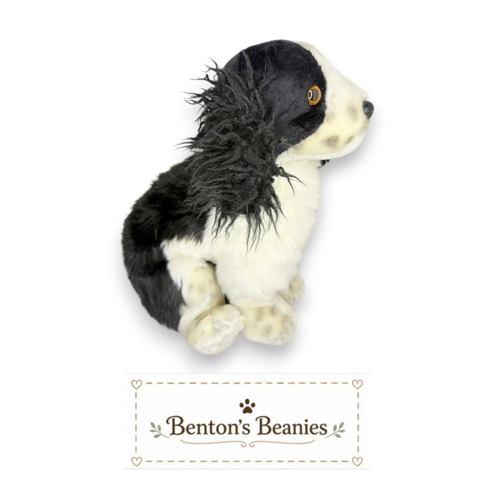 Frolic the Dog TY Beanie Buddies | Mint Heart & Tush Tags