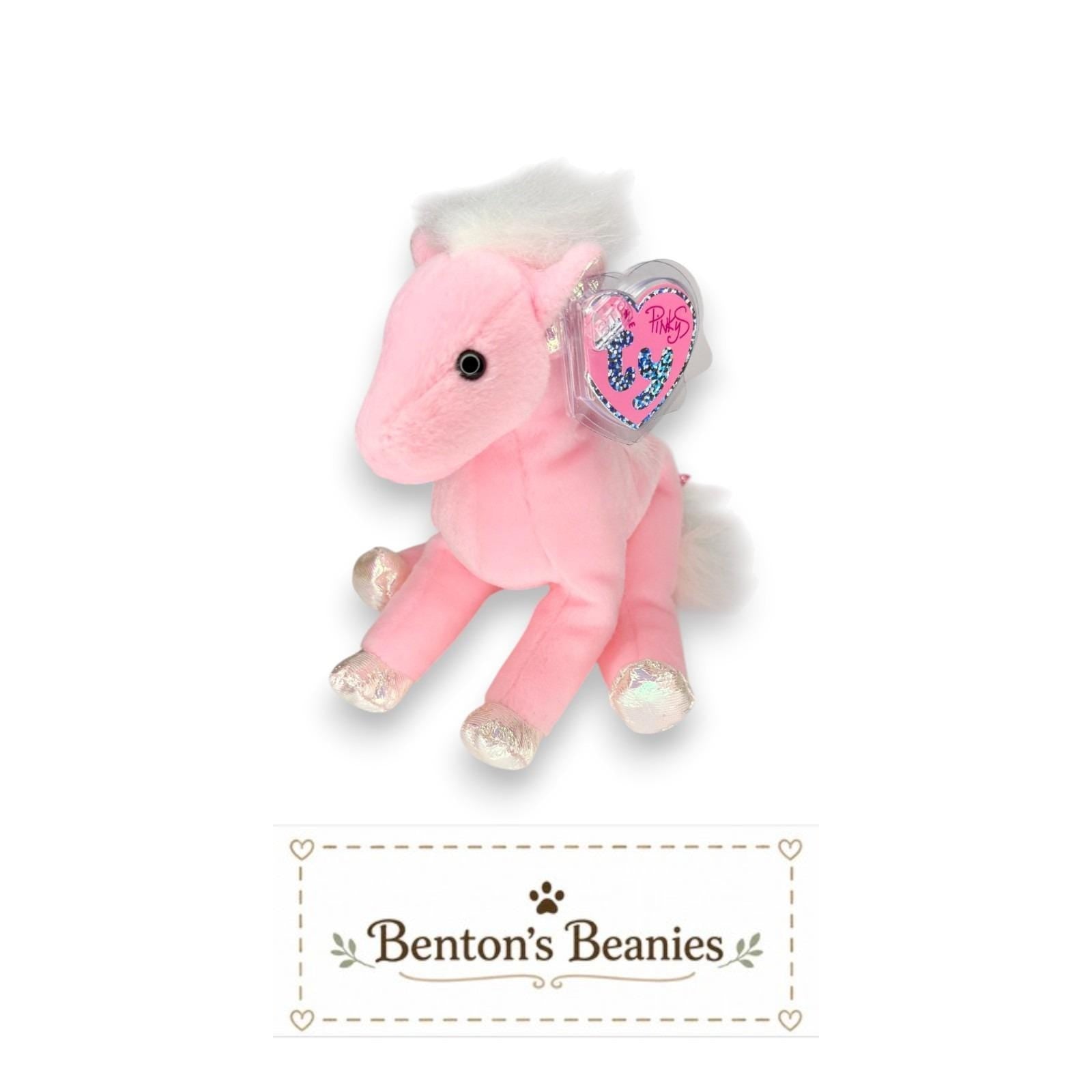 Filly the Horse Ty Pinkys Beanie | Pretty Pasture Princess | Mint Heart Tag