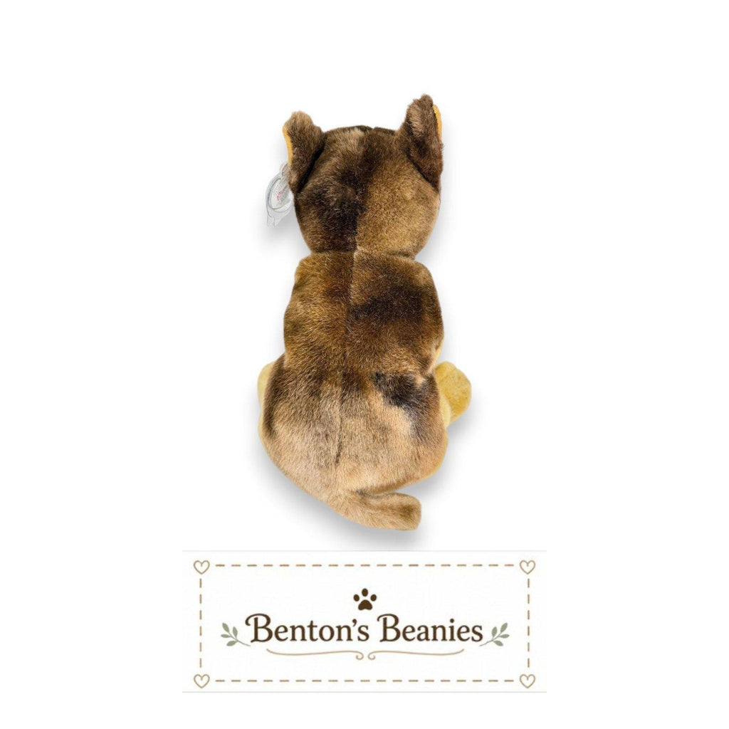 Courage the Dog TY Beanie Buddies | Mint Heart & Tush Tag