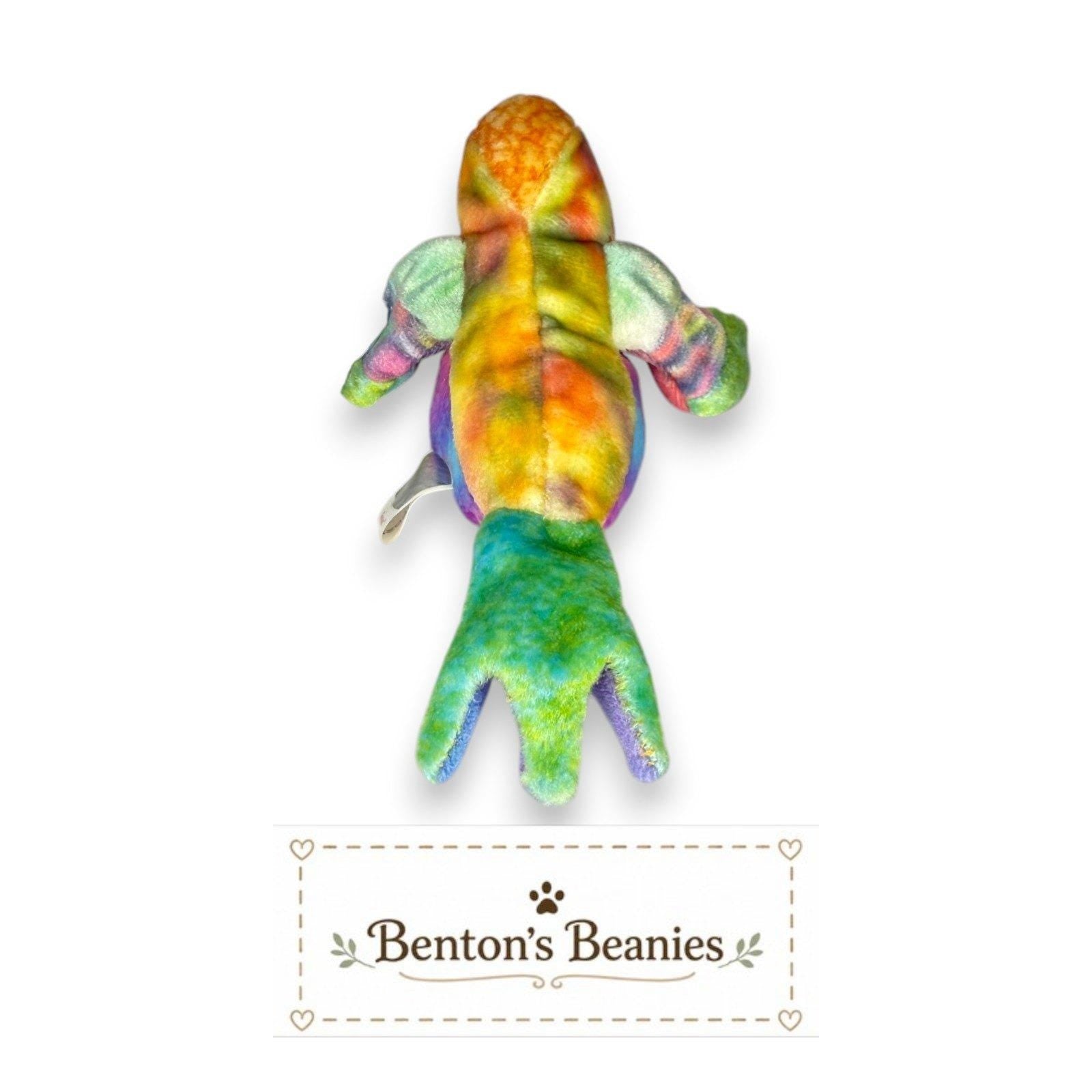 Nectar the Hummingbird Ty Beanie Baby | Rainbow Jewel | Mint Heart Tag