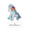 Charming the Horse Ty Beanie Baby | Sea Blue Beauty | Mint Heart Tag