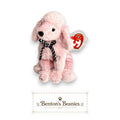 Brigitte the Poodle Ty Beanie Baby | Parisian Pink Pup | Mint Heart Tag